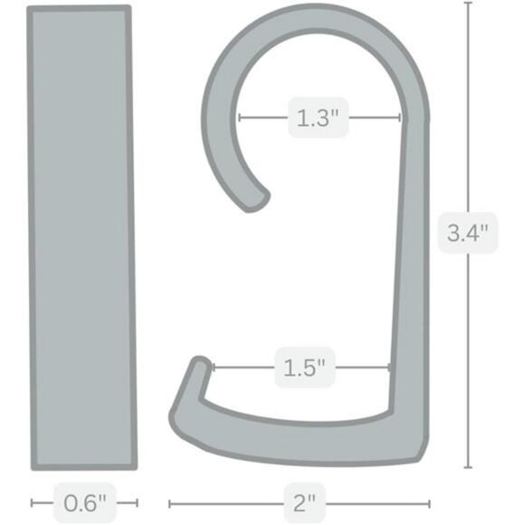 Closet organizer hooks heavy duty bag hanger purse belt scarf storage hooks set - Picture 5 of 7